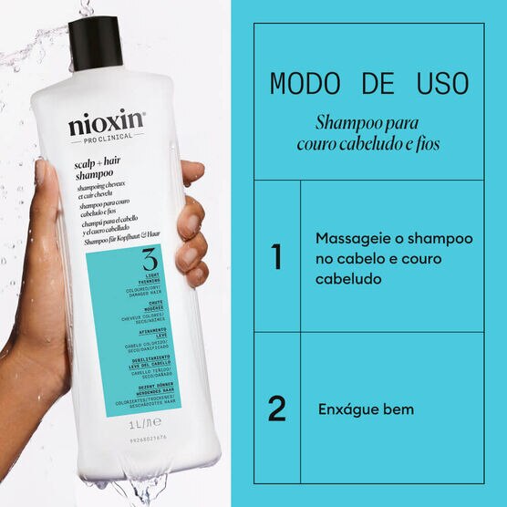 VOLUME & THINNING SISTE-3-SHAMPOO-1L
